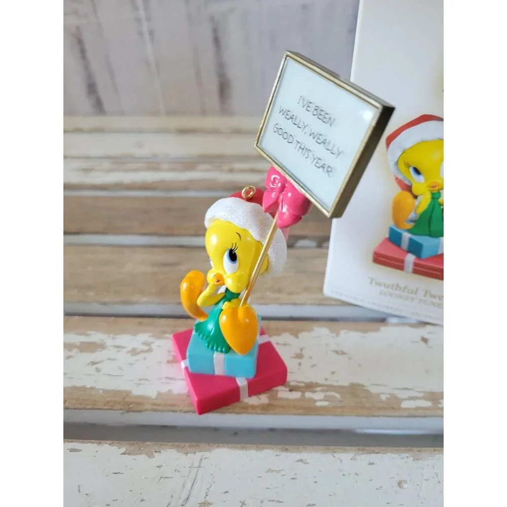 Hallmark‎ truthful Tweety Looney tunes ornament Xma
